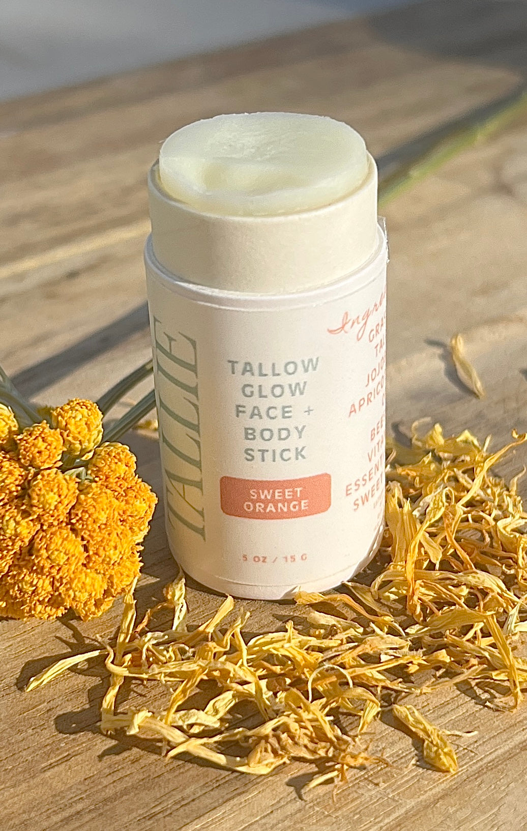 Tallow Glow Face + Body Stick - Sweet Orange