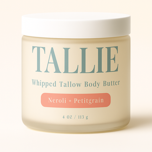 Neroli and Peitigrain Whipped Tallow Butter