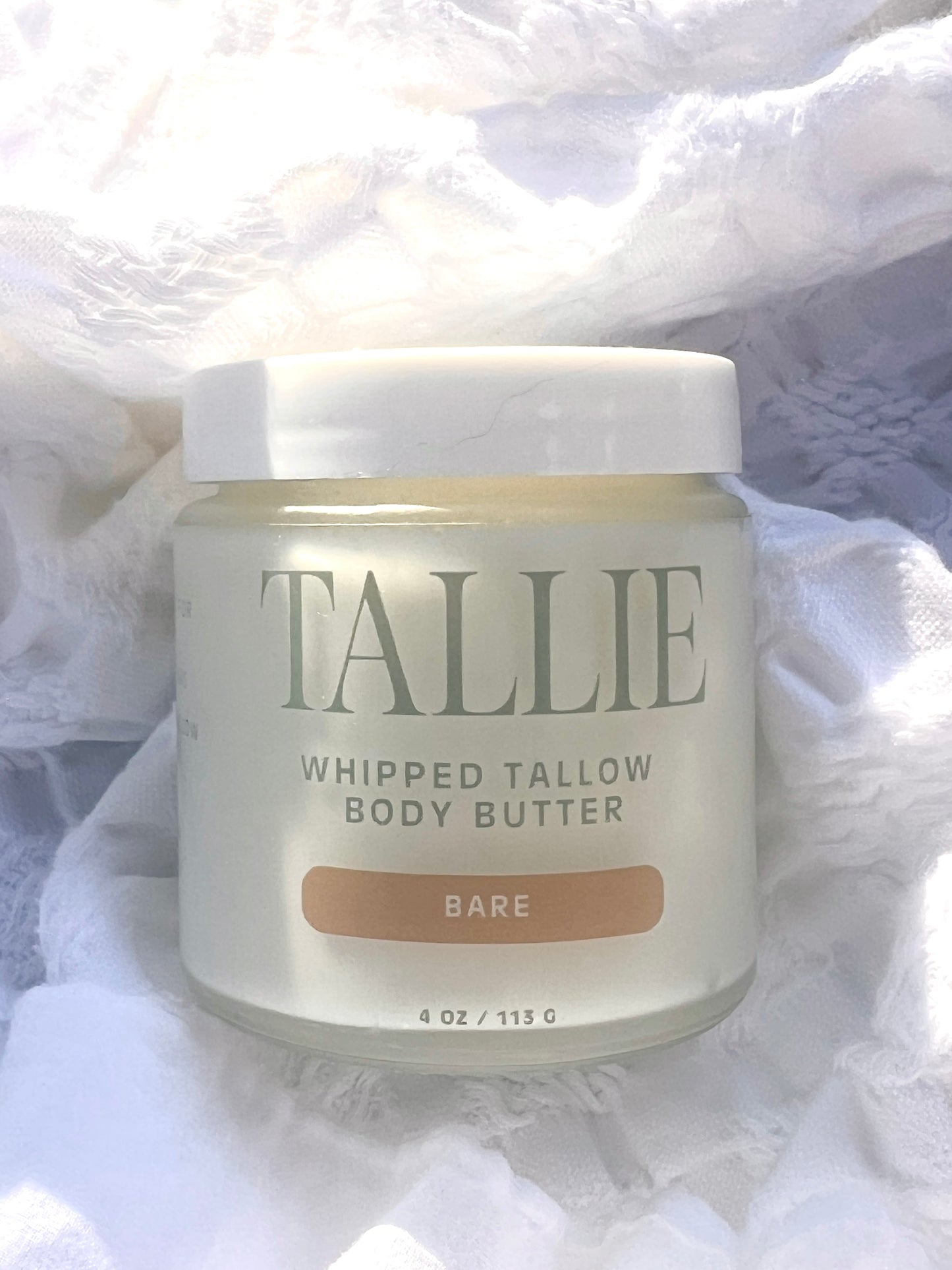 Whipped Tallow Body Butter - Bare (Unscented)