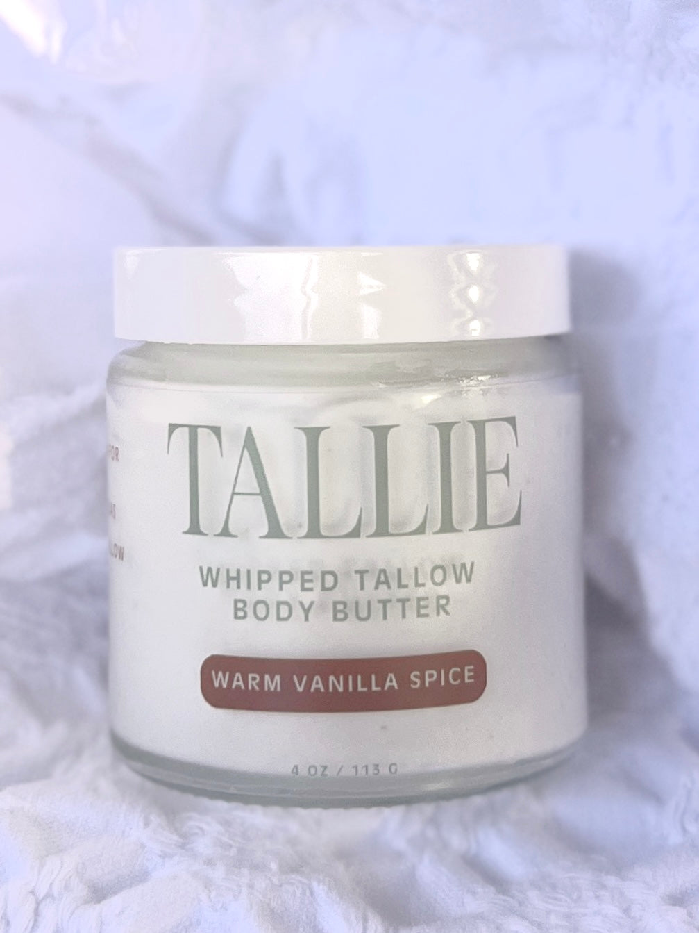 Whipped Tallow Body Butter - Warm Vanilla Spice