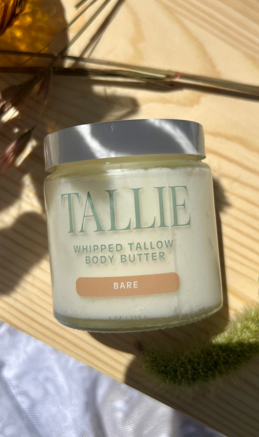 Whipped Tallow Body Butter - Bare (Unscented)