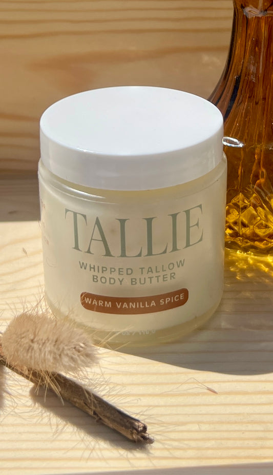 Whipped Tallow Body Butter - Warm Vanilla Spice